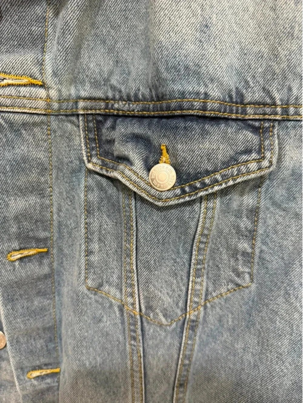 Roebuck XXL denim jacket.